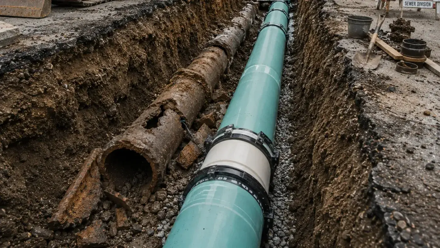 Cast Iron Pipe Replacement in Franklin & Nashville, TN