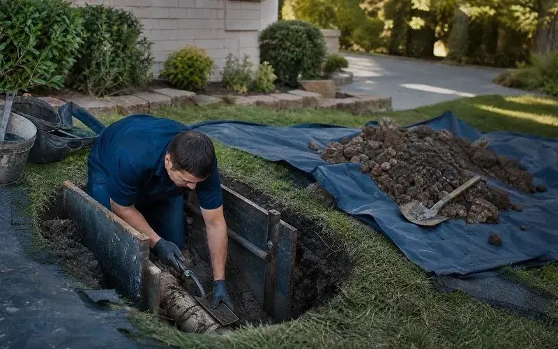 Sewer line repair in Middle Tennessee